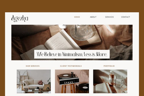 Agezka Display Font Font Irvan Randi 