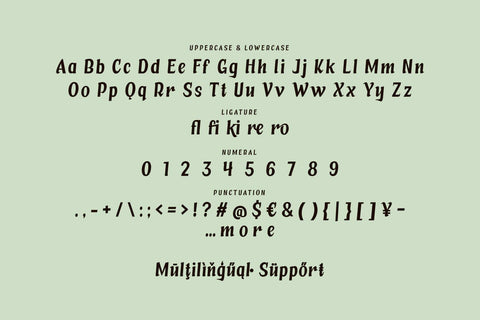 Aginare - Cosmetic Display Font Font twinletter 