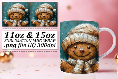AI-generated mug wrap PNGs, ideal for 11oz and 15oz! Sublimation afrosvg 