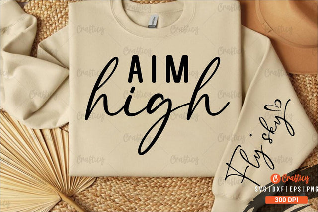 Aim high Sleeve SVG Design SVG Designangry 