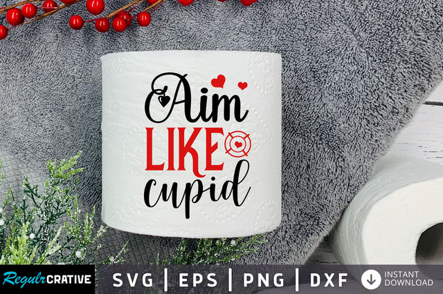 Aim like cupid Svg Design SVG Regulrcrative 