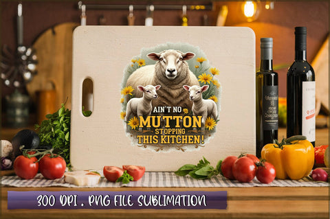 Ain't no mutton stopping this kitchen! Sublimation Sublimation Shetara Begum 