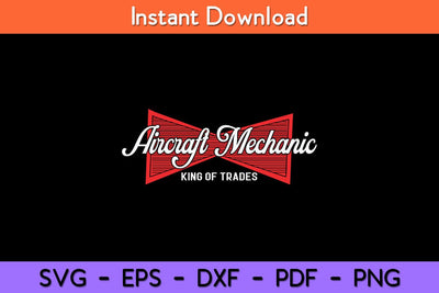 Aircraft Mechanic Aviation Airplane Mechanics Svg Design SVG artprintfile 