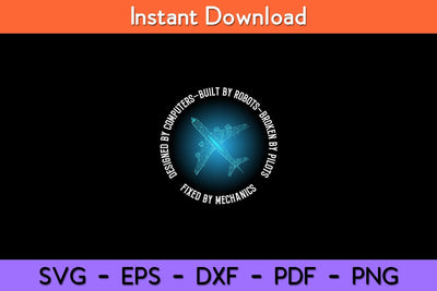 Aircraft Mechanic Technician Svg Design SVG artprintfile 