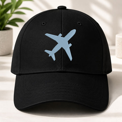 Airplane Silhouette Machine Embroidery Design – Travel Plane Embroidery File Embroidery/Applique DESIGNS PatternFeed8 