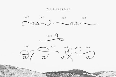 Ajibon script Font Sulthan studio 