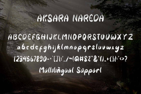Aksara Nareda Font Prasetya Letter 