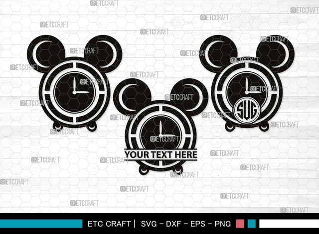 Alarm Clock Monogram, Alarm Clock Silhouette, Alarm Clock SVG, Morning Clock Svg, Vintage Alarm Clock Svg, Ringing Clock Svg, Old Alarm Clock Svg, SB00512 SVG ETC Craft 