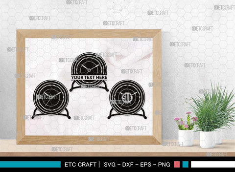Alarm Clock Monogram, Alarm Clock Silhouette, Alarm Clock SVG, Morning Clock Svg, Vintage Alarm Clock Svg, Ringing Clock Svg, Old Alarm Clock Svg, SB00512 SVG ETC Craft 