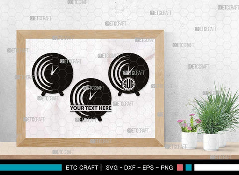 Alarm Clock Monogram, Alarm Clock Silhouette, Alarm Clock SVG, Morning Clock Svg, Vintage Alarm Clock Svg, Ringing Clock Svg, Old Alarm Clock Svg, SB00512 SVG ETC Craft 