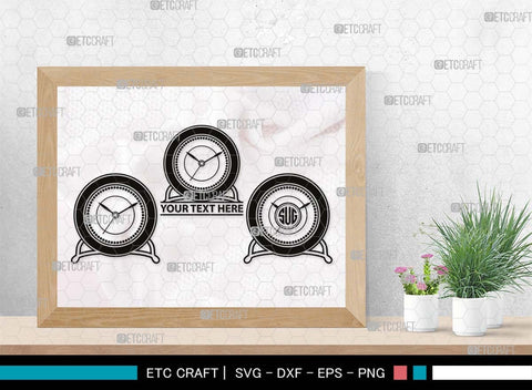 Alarm Clock Monogram, Alarm Clock Silhouette, Alarm Clock SVG, Morning Clock Svg, Vintage Alarm Clock Svg, Ringing Clock Svg, Old Alarm Clock Svg, SB00512 SVG ETC Craft 