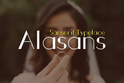 Alasans Sans-serif Font zafrans studio 