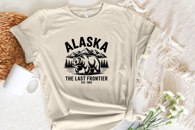 Alaska The Last Frontier Est. 1959 SVG Angelina750 