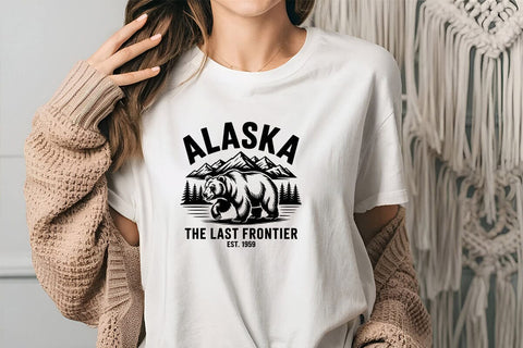 Alaska The Last Frontier Est. 1959 SVG Angelina750 