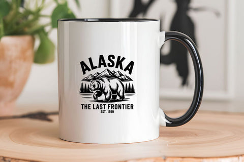 Alaska The Last Frontier Est. 1959 SVG Angelina750 