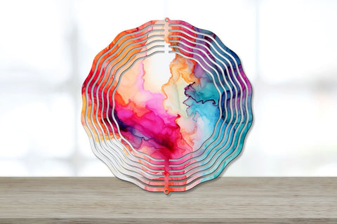 Alcohol Ink Wind Spinner Sublimation Designs Bundle Sublimation Regulrcrative 