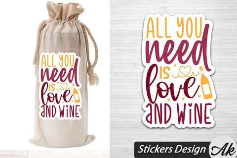 Alcohol Stickers SVG Bundle SVG akazaddesign 