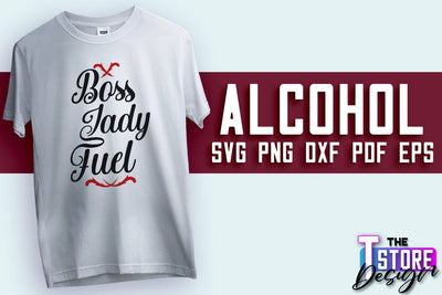 Alcohol SVG Design | Wine SVG Quotes | Party SVG Quotes v.1 SVG The T Store Design 