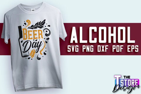 Alcohol SVG Design | Wine SVG Quotes | Party SVG Quotes v.1 SVG The T Store Design 