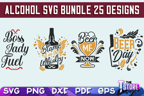 Alcohol SVG Design | Wine SVG Quotes | Party SVG Quotes v.1 SVG The T Store Design 