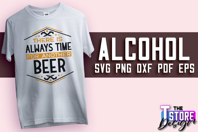 Alcohol SVG Design | Wine SVG Quotes | Party SVG Quotes v.2 SVG The T Store Design 