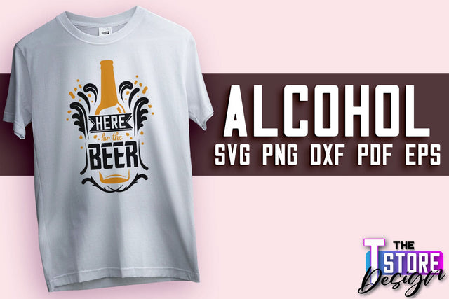 Alcohol SVG Design | Wine SVG Quotes | Party SVG Quotes v.2 SVG The T Store Design 