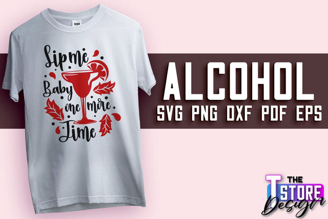 Alcohol SVG Design | Wine SVG Quotes | Party SVG Quotes v.2 SVG The T Store Design 