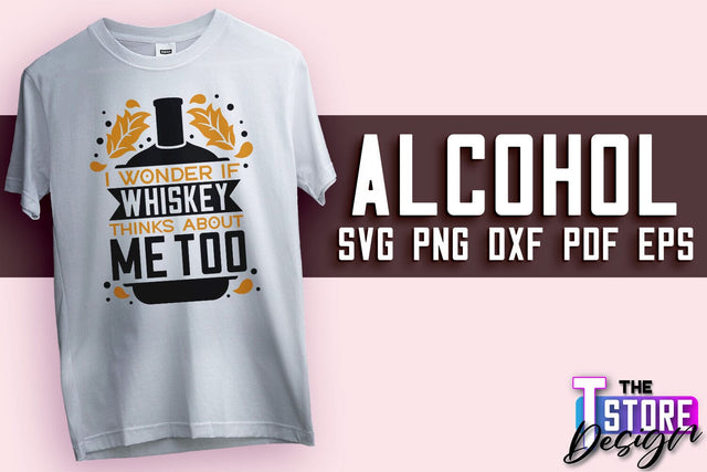 Alcohol SVG Design | Wine SVG Quotes | Party SVG Quotes v.2 SVG The T Store Design 