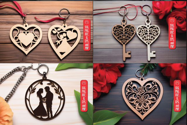 alentine's Keychain SVG design Bundle SVG MD JOYNAL ABDIN 