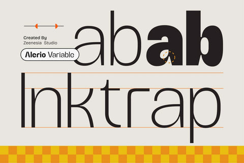 Alerio – Variable Font Font Zeenesia Std 