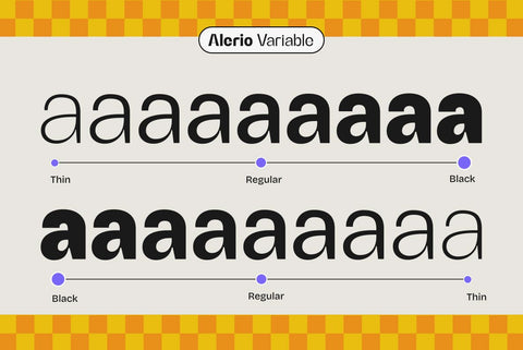 Alerio – Variable Font Font Zeenesia Std 