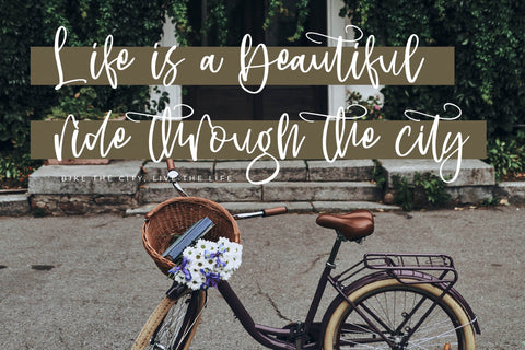 Alessandra Flowstar - Modern Handwritten Script Font Letterena Studios 