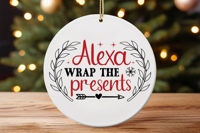 Alexa wrap the presents SVG Angelina750 