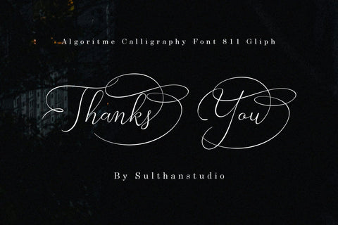 Algoritme Font Sulthan studio 