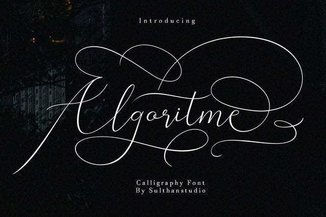Algoritme Font Sulthan studio 