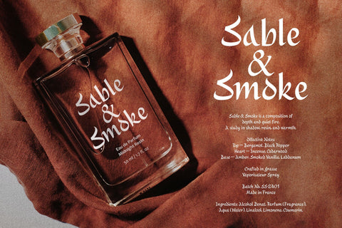 Alidin – Modern Medieval Display Font Four Lines Std. 