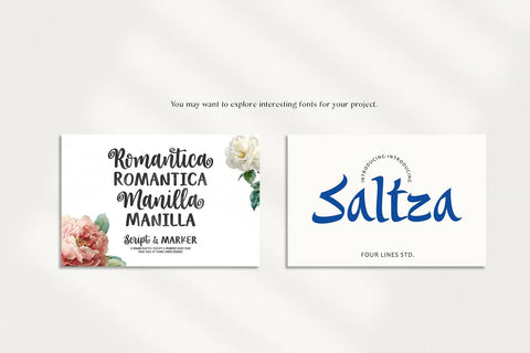 Alidin – Modern Medieval Display Font Four Lines Std. 