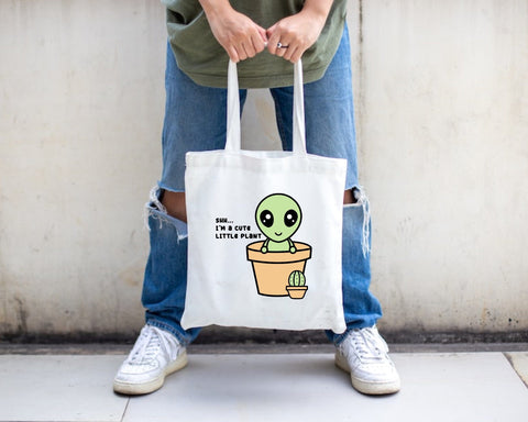 Alien Plant SVG, SciFi PNG, Cute Alien, Kawaii Plant and Alien, Plant Humor PNG, Plant Mom Svg, Funny Plant Quote, Crazy Plant Lady Svg SVG Lavender Paper Cut 