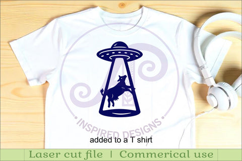 Alien Silhouette Shapes, UFO Cut outs 4 SVG APInspireddesigns 