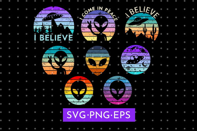 Alien Svg Bundle SVG MaiaLunaDesign 