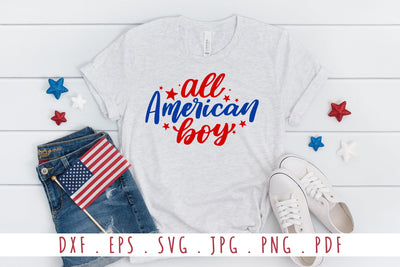 All American Boy Quotes SVG Cut Files SVG dapiyupi store 