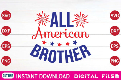 All American brother svg SVG designer krishna 