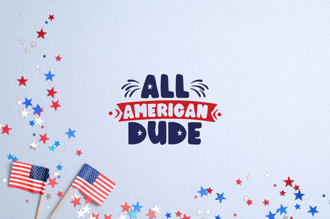 All american dude SVG Design SVG Designangry 