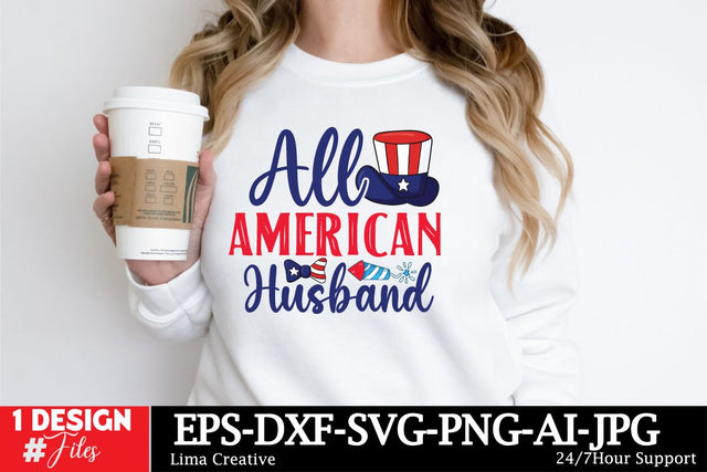 All American Husband SVG Cut File SVG Insomnia Std 
