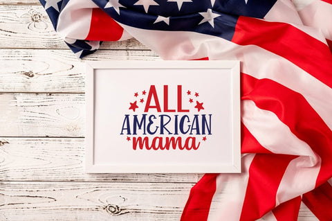All american mama SVG Design SVG Designangry 