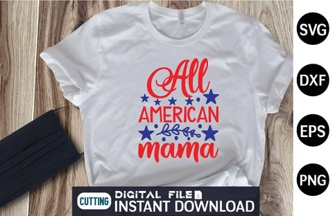 All American Mama svg SVG designer krishna 