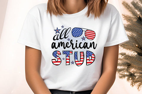 All American stud PNG Design Sublimation Designangry 
