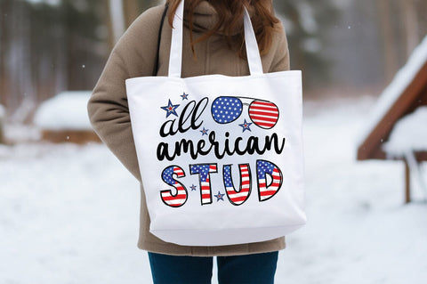 All American stud PNG Design Sublimation Designangry 