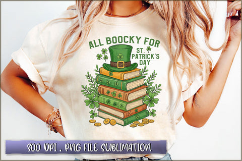 All boocky for st. patrick's day Sublimation Sublimation Shetara Begum 