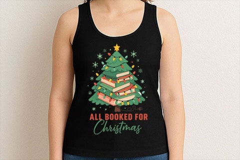 All Booked Christmas Sublimation PNG SVG BillahCrafts 